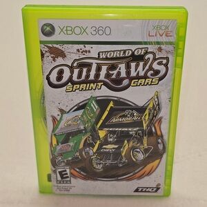 360 World of Outlaws Sprint Cars Game - Green Case